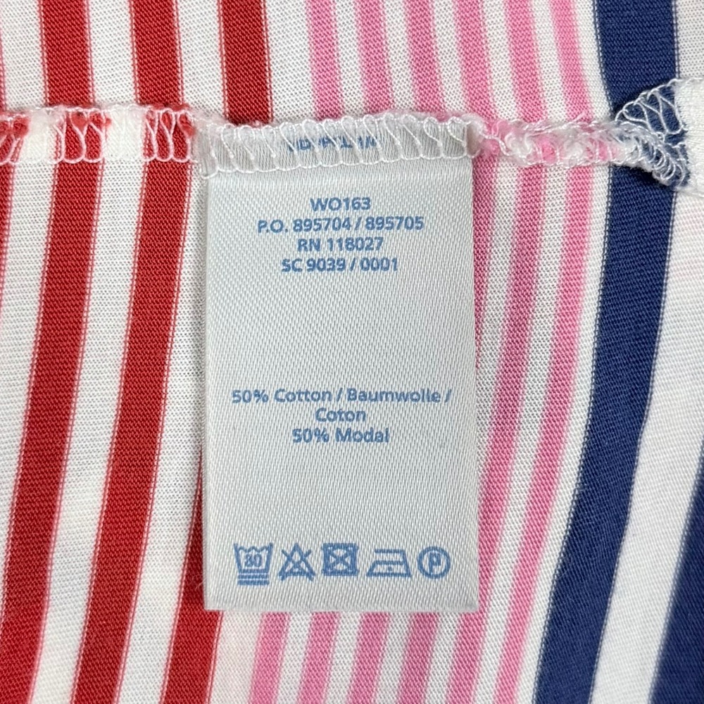 Boden Striped Swim Dress M Drawstring Waist Pocket Beach Vacation Resort Pool - Picture 4 of 11
